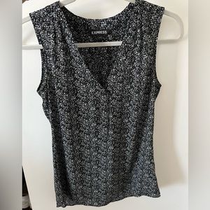 Express sleeveless blouse